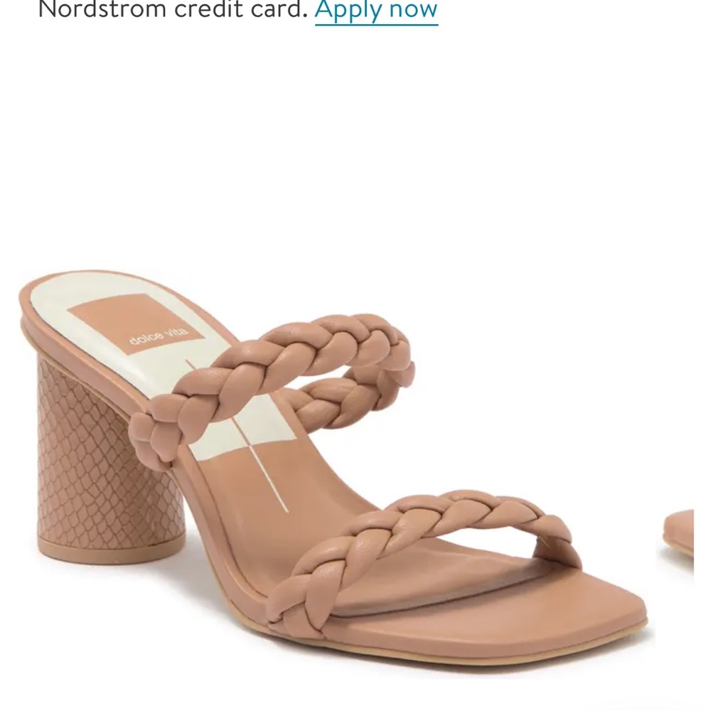 Dolce Vida braided strappy sandal